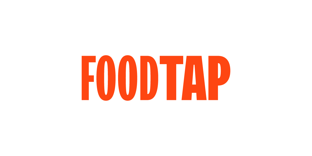 Logotipo oficial de FoodTap, especialistas en el diseño de menús digitales interactivos para restaurantes